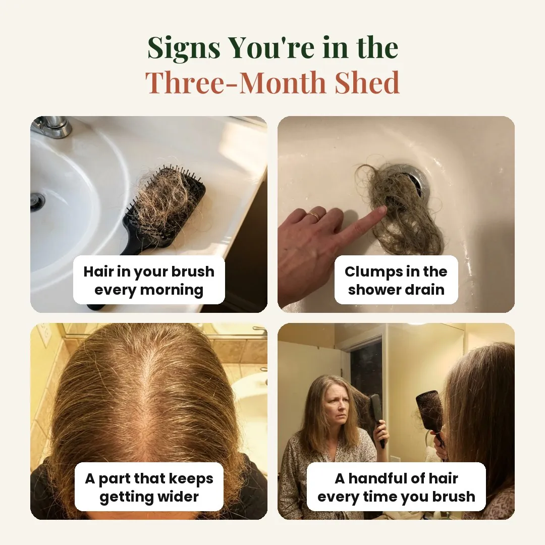 Signs you are in the three-month shed